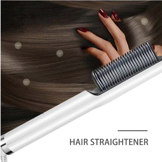 Hair Straightener Brush & Styler