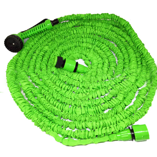 50FT Magic Hose Expandable Garden Hose Pipe With Spray Gun For Watering And Car Wash (Random Colour)