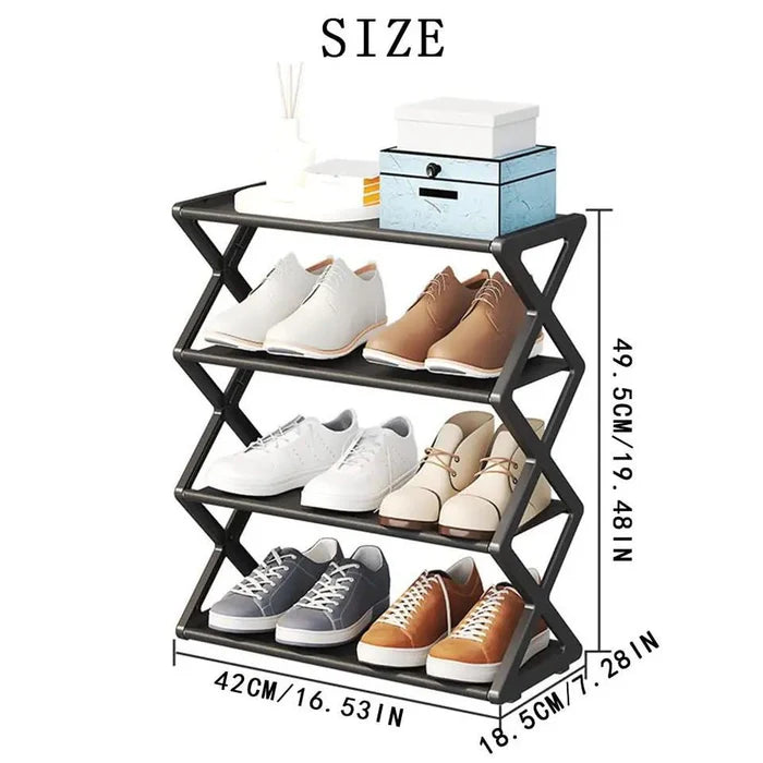 Shoe Rack X- Shape 4 Layer  Shoe Rack X- Shape 4 Layer  Shoe Rack X- Shape 4 Layer Shoe Rack X- Shape 4 Layer