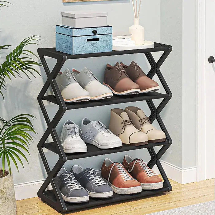 Shoe Rack X- Shape 4 Layer  Shoe Rack X- Shape 4 Layer  Shoe Rack X- Shape 4 Layer Shoe Rack X- Shape 4 Layer